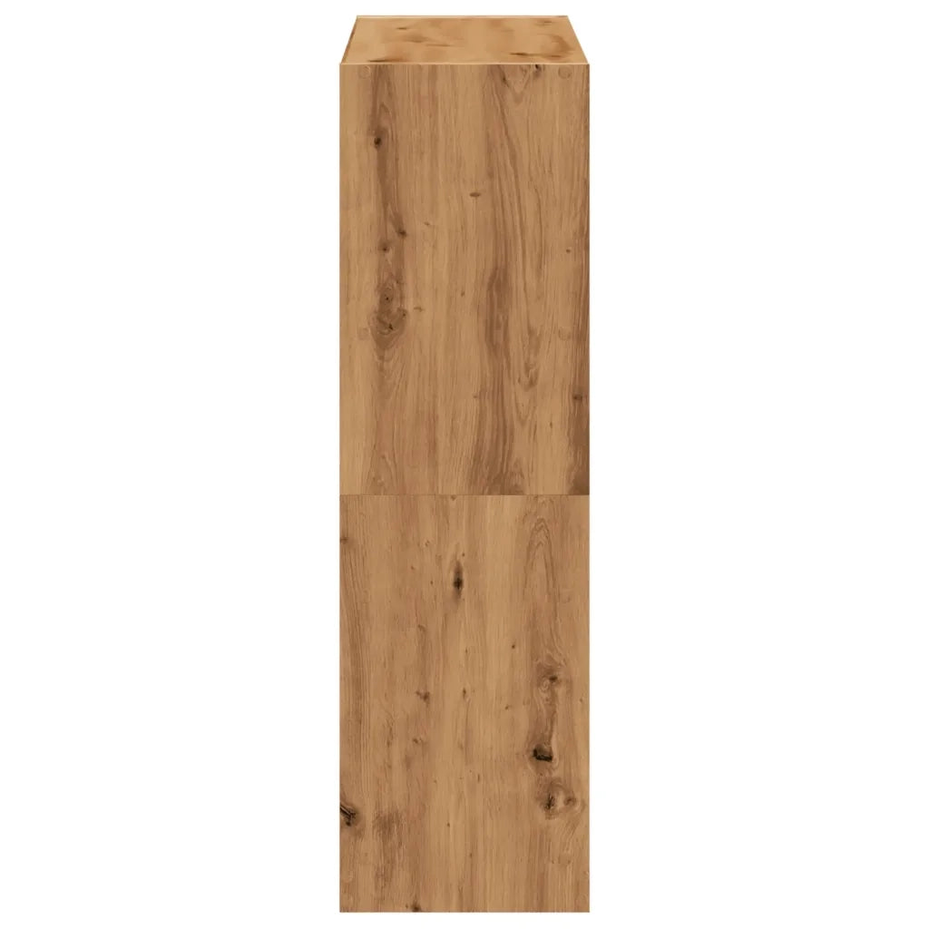 vidaXL Libreria Rovere Artigianale 102x32x108 cm in Legno Multistrato