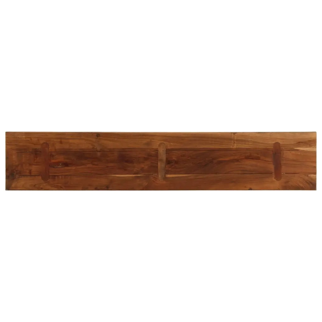 Piano Tavolo 160x20x2,5 cm Rettangolare in Massello di Recupero 371159
