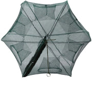 Raccoglitore automatico a 6 aperture - pieghevole - nylon - efficacia di cattura aumentata - adatto per granchi/crabi/gamberi - vasca da pesca