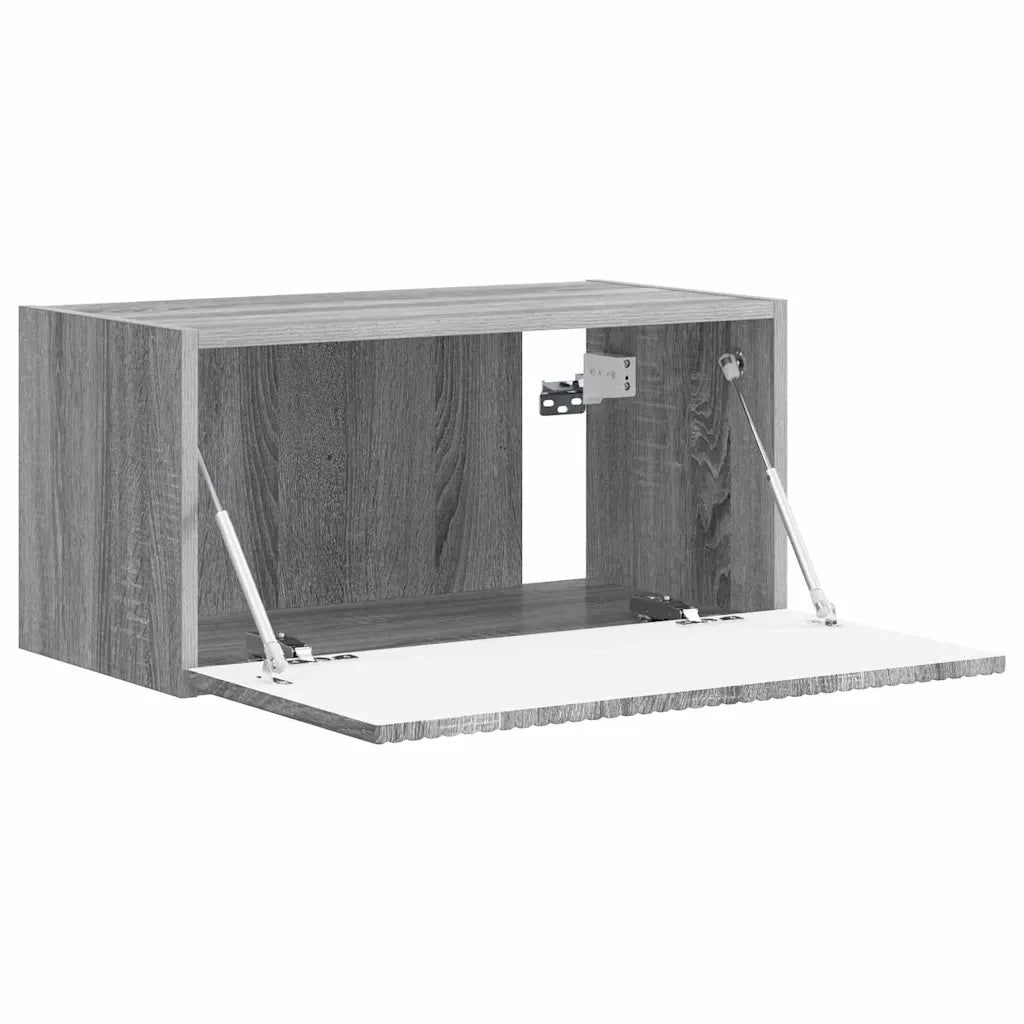 Mobile TV da parete Grigio Sonoma 60 x 31 x 29,5 cm 892201