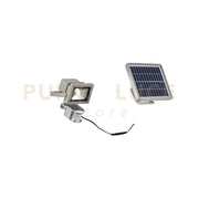 PROIETTORE LED ELIOS SILVER 9W 620LM 5000K PANNELLO SOLARE E SENSORE IP44 11,5X16,4CM CAVO 320CM