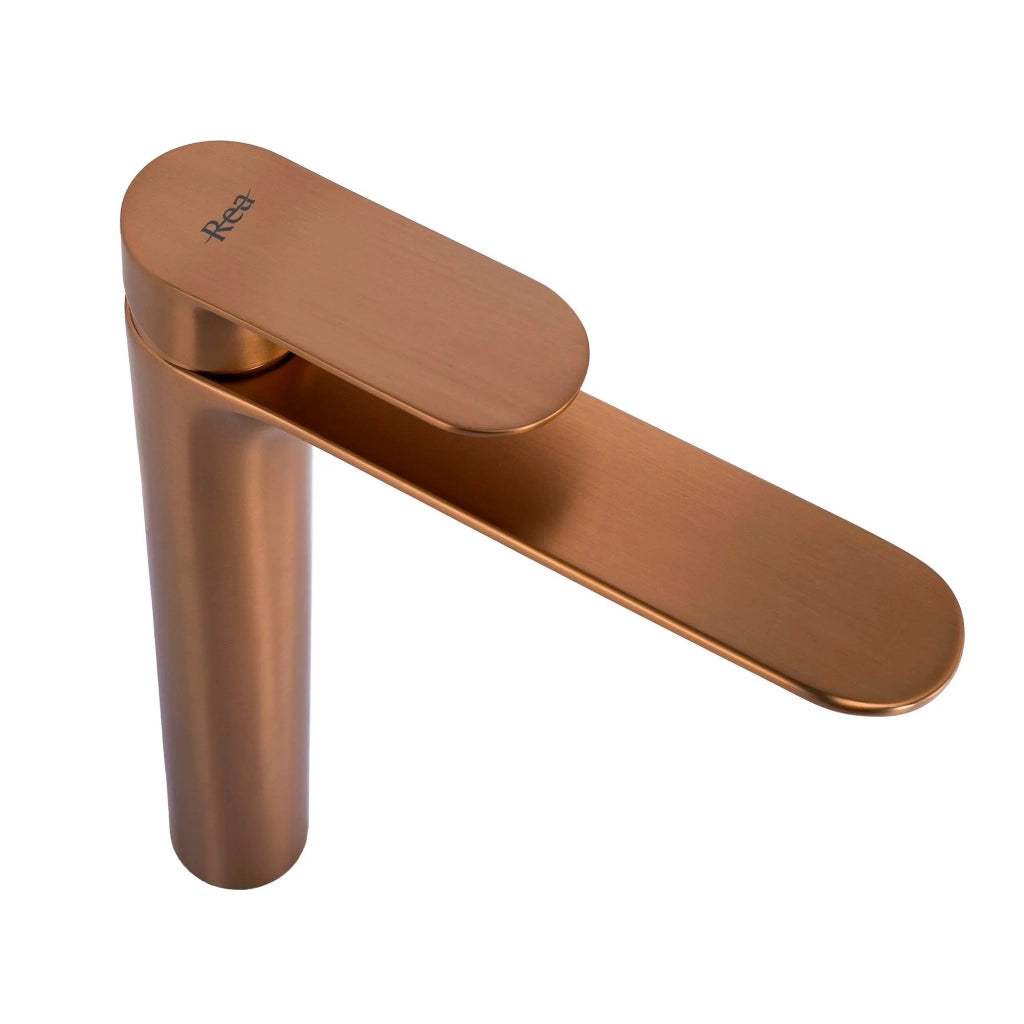 Rubinetto Da Lavabo Rea Drop Brush Copper High
