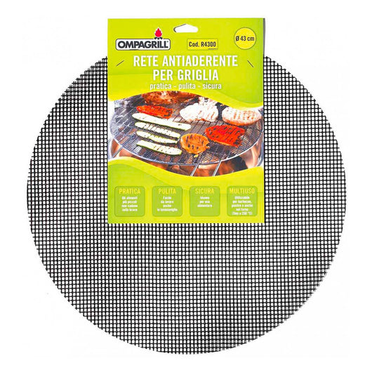 Rete antiaderente per griglia 43 cm