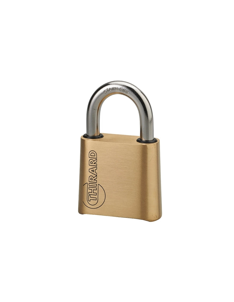 Lucchetto Tanker con combinazione arco in acciaio inox 50mm - THIRARD