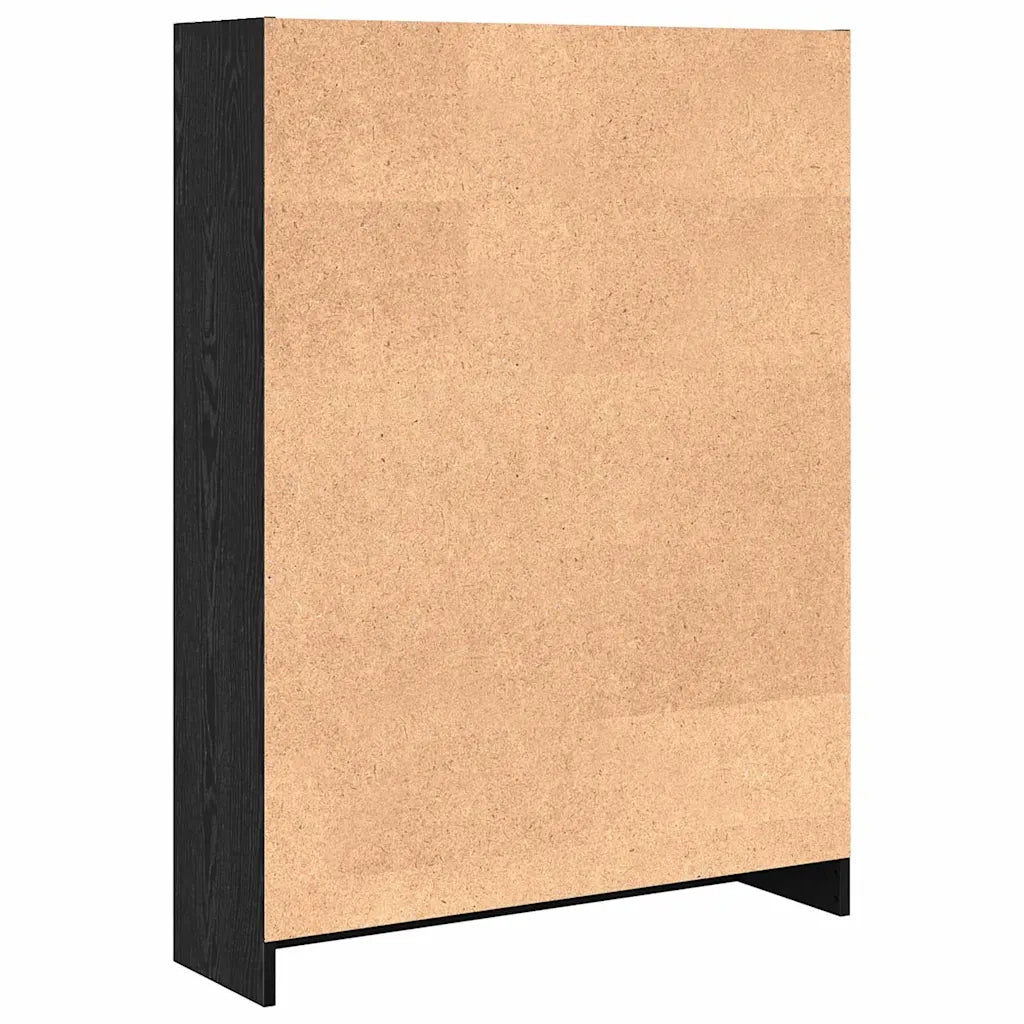 Libreria Rovere Nero 80 x 24 x 109 cm Legno multistrato 875016