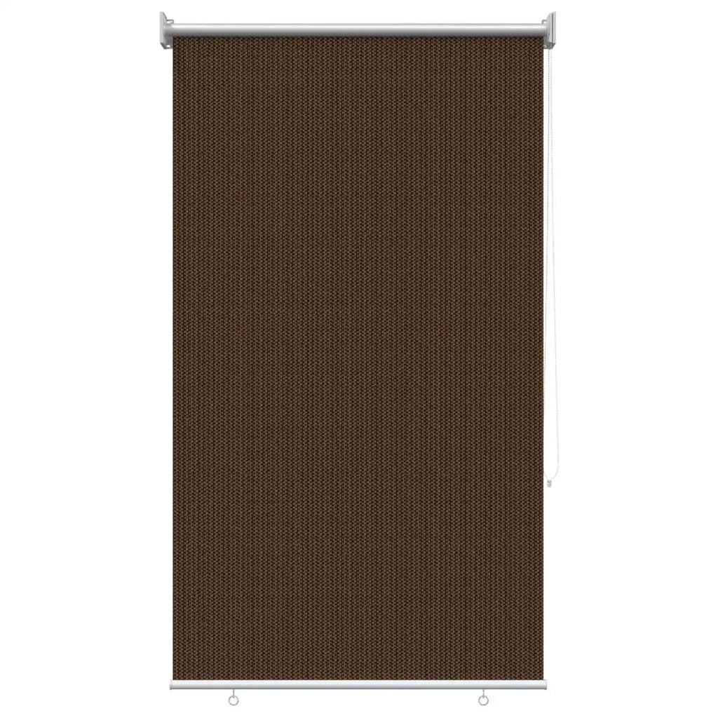 Tenda a Rullo Esterno Blocco UV 90% Marrone 80 x 140 cm HDPE 42036091