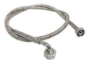 tubo carico lavatrice lavinox con curva attacco 3/4 cm. 150 cod:ferx.vit26728