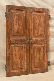 Biscottini Tapparella / scurino in legno massello di teak, articolo antico perfettamente restaurato