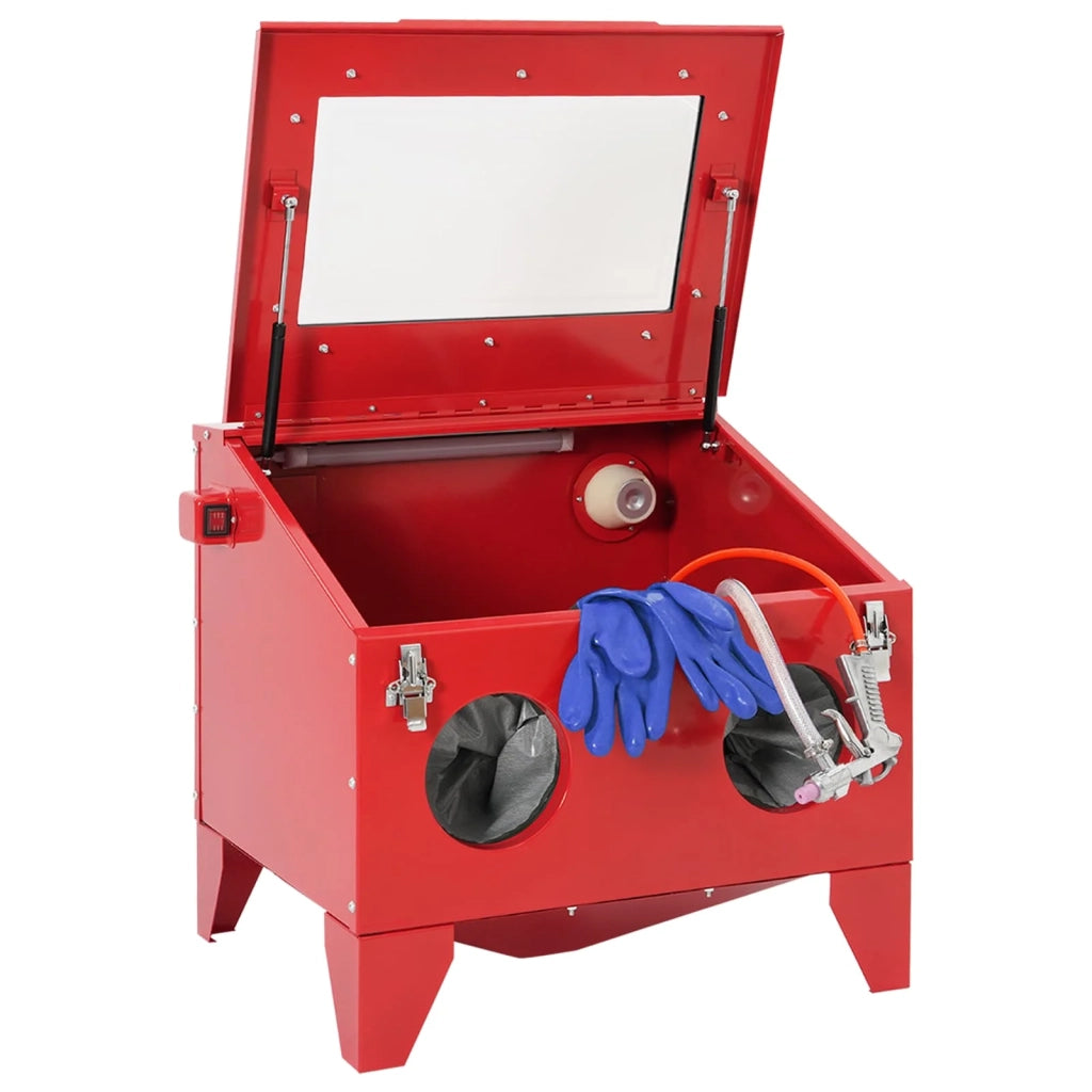 Cabina di Sabbiatura 150 L 125 PSI Acciaio laminato a freddo 42012445