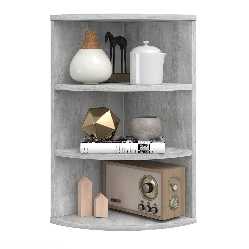 Vicco Libreria angolare da terra Calcestruzzo 30 x 60 cm