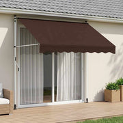 Tenda retrattile manuale Marrone 350 cm 42037049