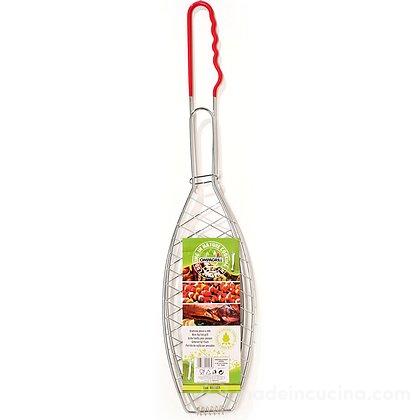 Griglia per pesce a rete 15x65 cm