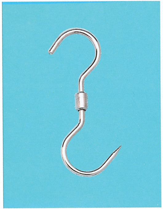 pl gancio inox girevole x macellai mm.210x9 cod:ferx.72723