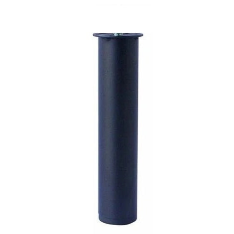 PIEDINO NERO GOFRATO H35CM M10