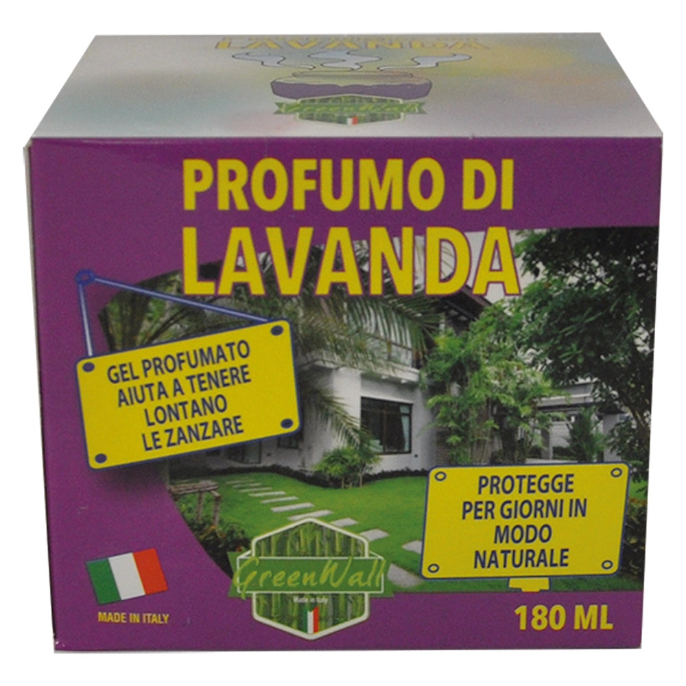 GEL PROFUMATO ANTIZANZARE Ml. 180 - fragranza citronella GREENWALL