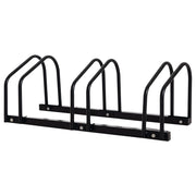 Portabiciclette per 3 Bici ¨C Zephmum ¨C Acciaio 76x33x27 cm Nero