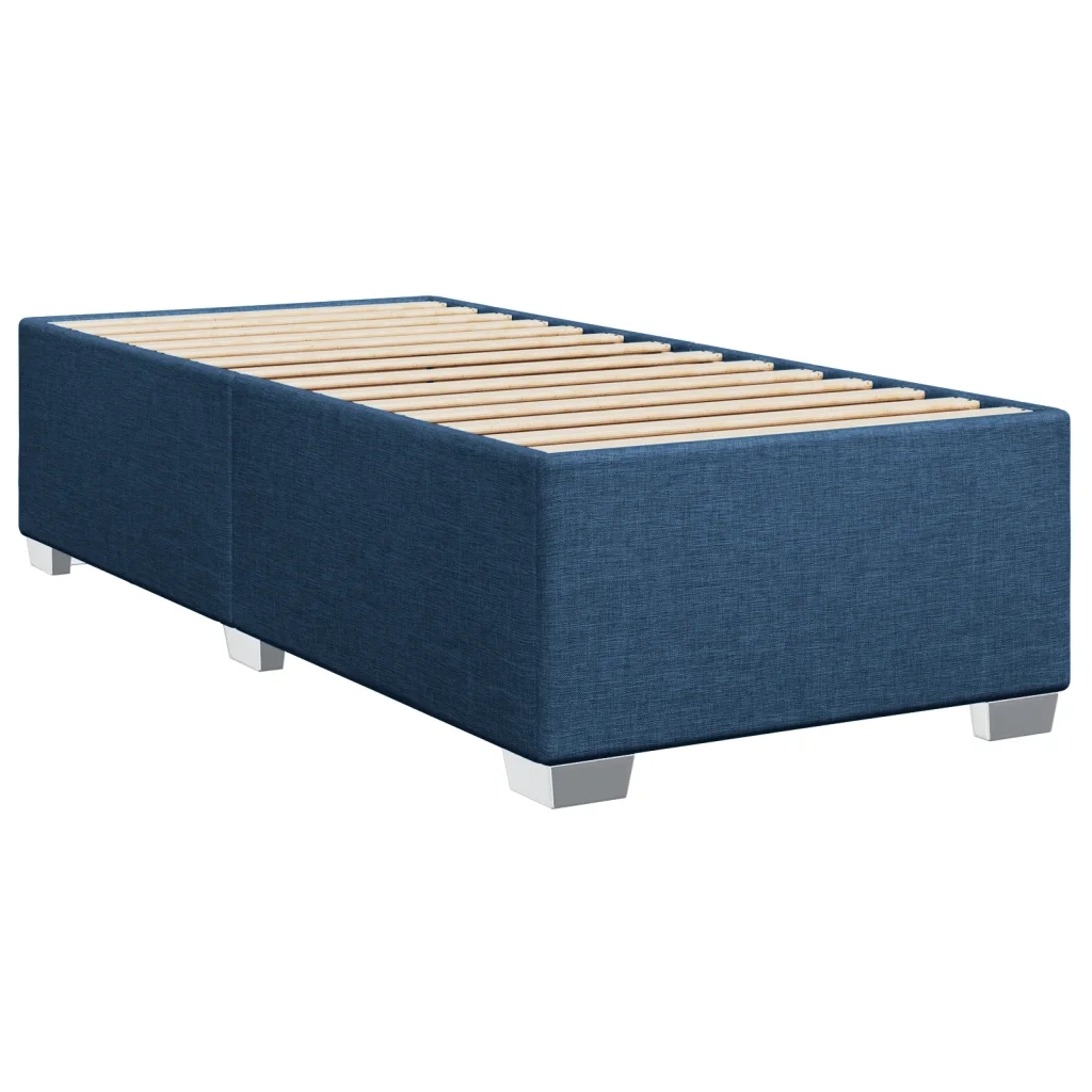 Giroletto a Molle con Materasso Blu 90x200 cm inTessuto 3285777