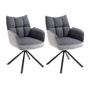 Sedia RINGO 2 (grigio scuro + grigio chiaro)