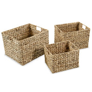 Set di Cesti Portaoggetti 3 pz in Giacinto d'Acqua CFW7822932