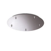 Rosone Standard All In Metallo Cromo 5 Luci