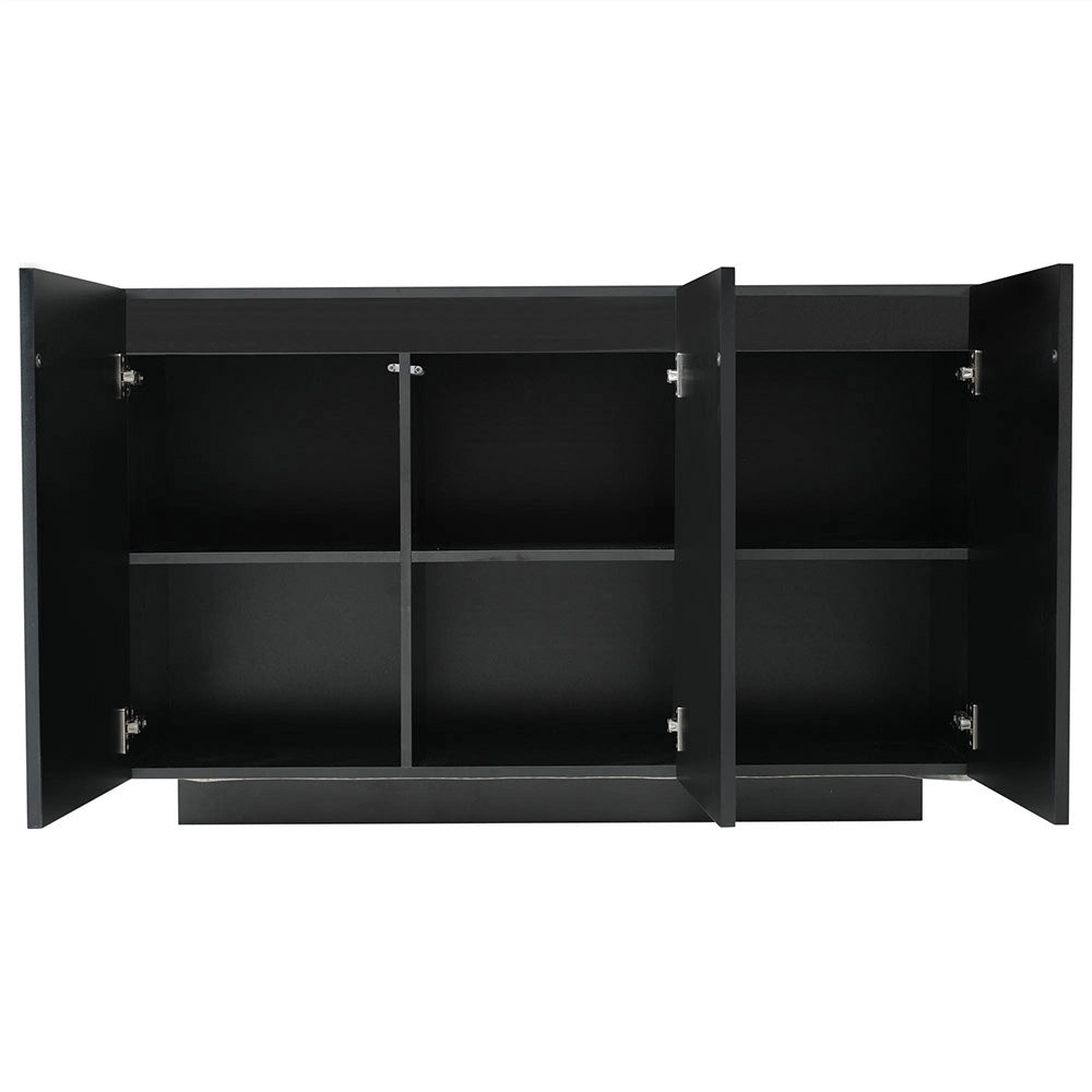 Buffet LED - Xylo - 120cm marmo nero Bluetooth