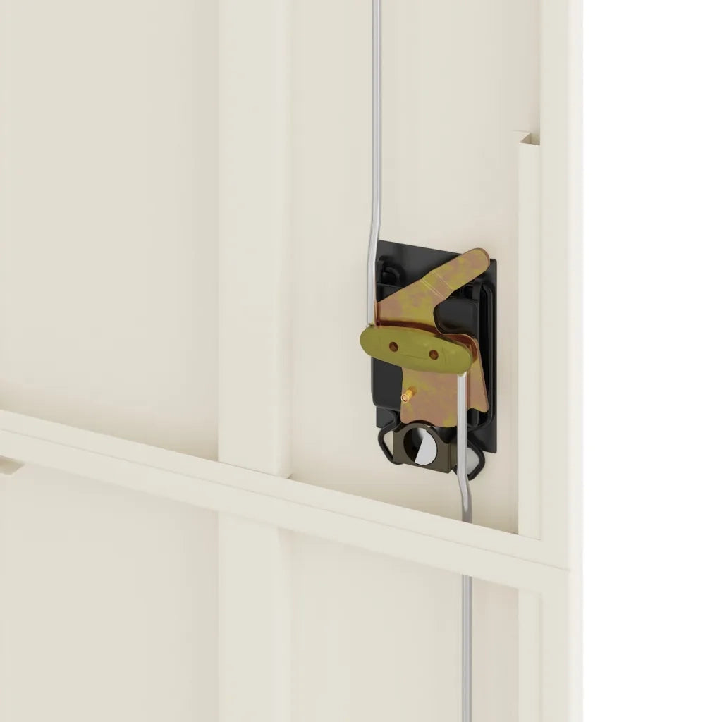 Armadio Classificatore Bianco 105x40x180 cm in Acciaio 339768