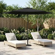 Ombrellone da giardino-Parasole da Giardino con Base 300 x 300 cm Poliestere 487688
