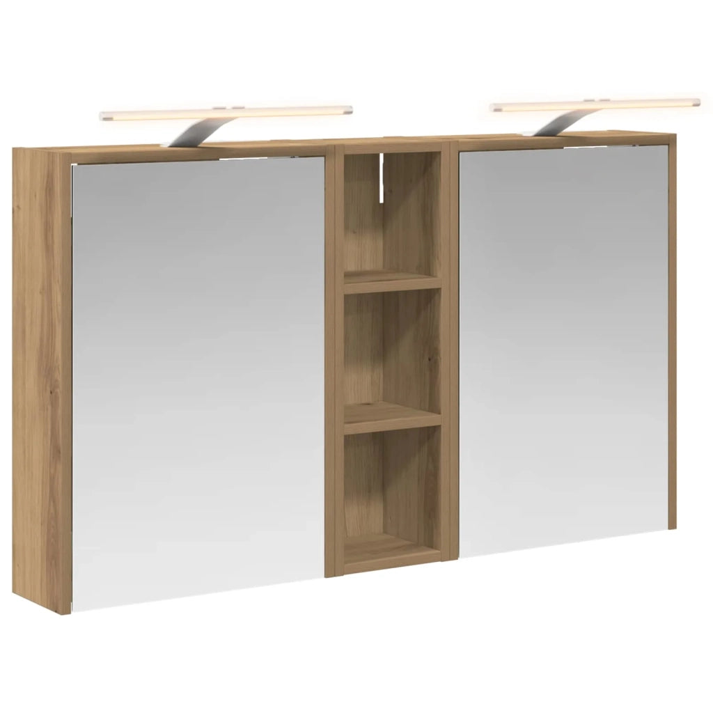 Set di Armadi da Bagno 3 pcs 106 x 16 x 62,5 cm