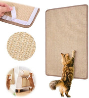 Sisal per gatti - protegge tappeti e divani - beige (60 x 30 cm)