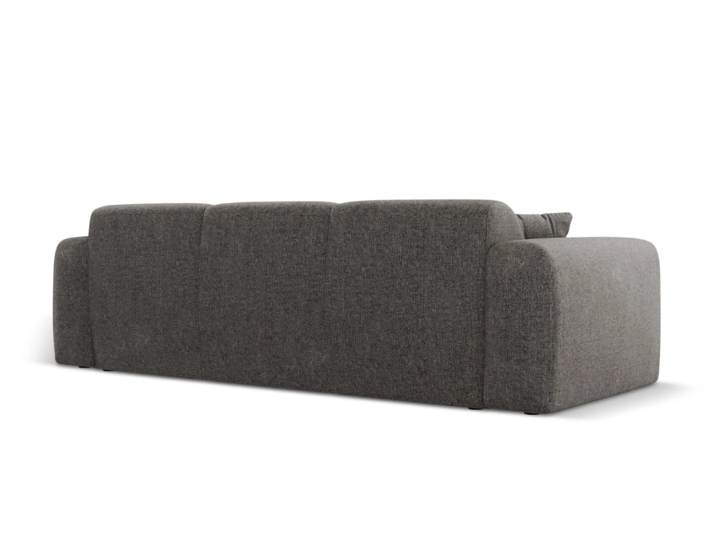 Cosmopolitan Design - Divano "Nolio" 3 posti in ciniglia grigio 