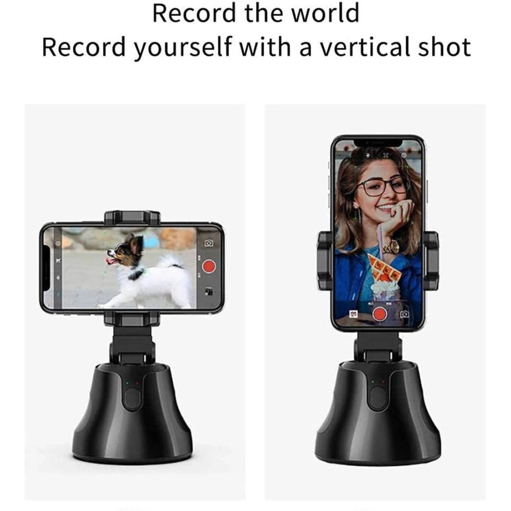 Trade Shop - Supporto Per Cellulare Fotocamera Con Inquadratura Automatica 360° Smart Ai Vlog -