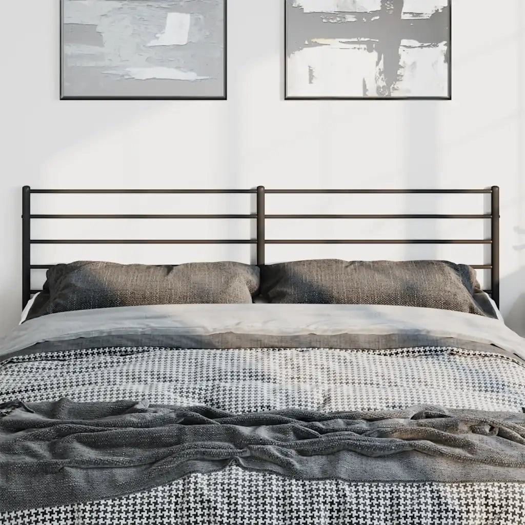 Testiera in Metallo Nero 180 cmcod mxl 79018