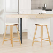 Sedie da pranzo 2 pcs Naturale 46 x 37 x 63 cm 42020458