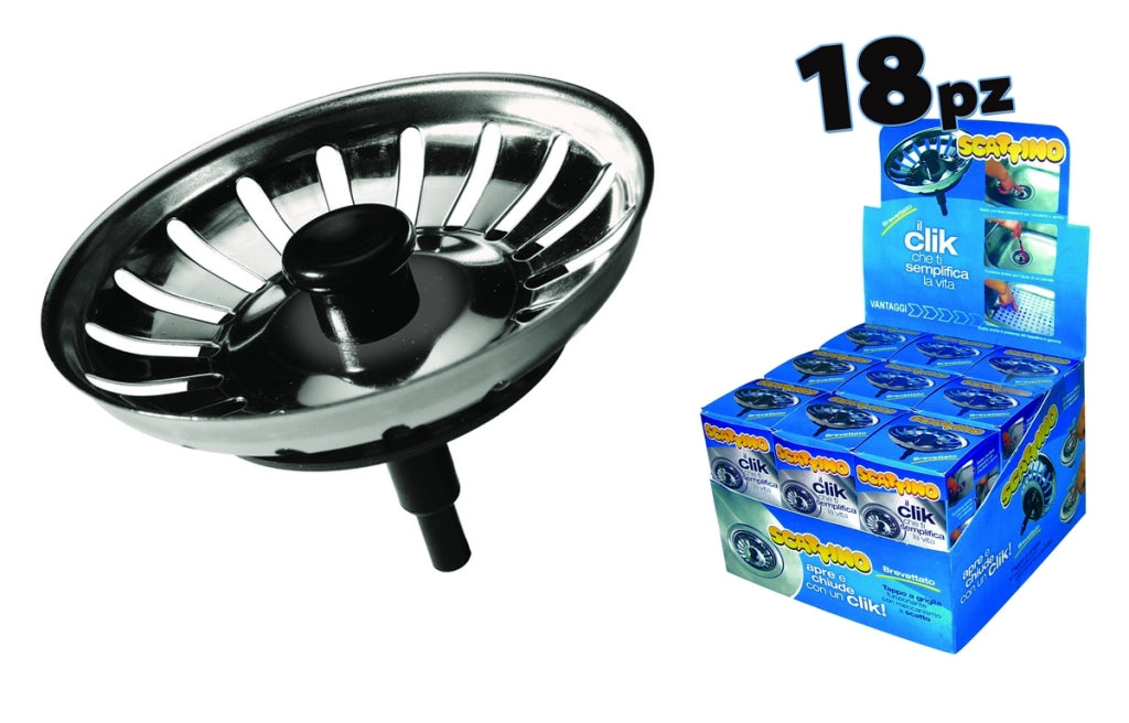 18 PZ ESPOSITORE TAPPI SCATTINO- DH- pezzi 1