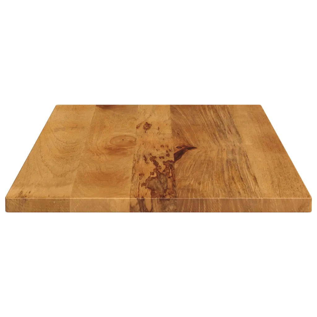 Piano per Tavolo 80x60x2,5 cm Rettangolare Legno Massello Mango