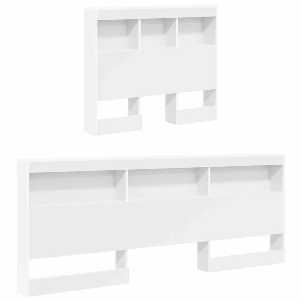 Letto Libreria Bianco 90 x 190 cm Legno multistrato 3335749