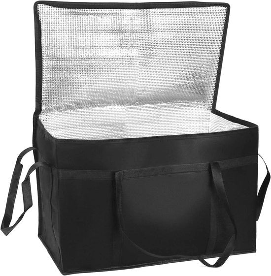 Grossa valigetta per catering, contenitore isolato per alimenti 58 * 35 * 38cm, mantiene alimenti freschi/caldi, ideale per pizza, cassa per birra