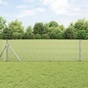 Palo della recinzione Argento 100 x 0,5 m (rete 12 x 12 mm)
