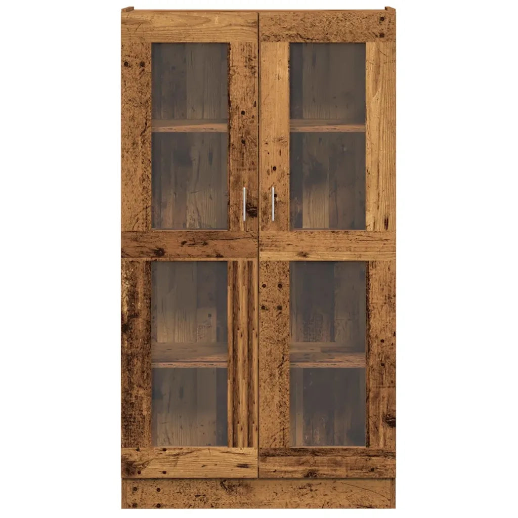 Credenza Alta Legno Antico 82,5x30,5x150 cm in Truciolato 3318718