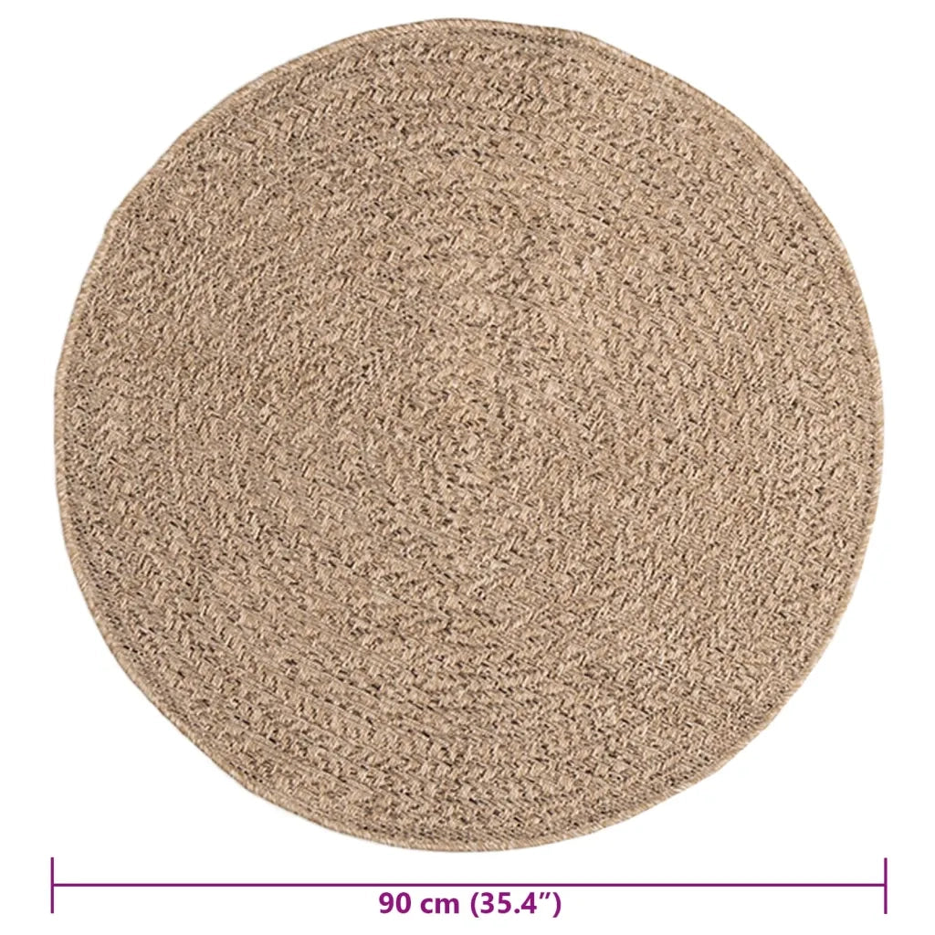 Tappeto ZIZUR 90 cm Aspetto Iuta per Interni ed Esterni 364835