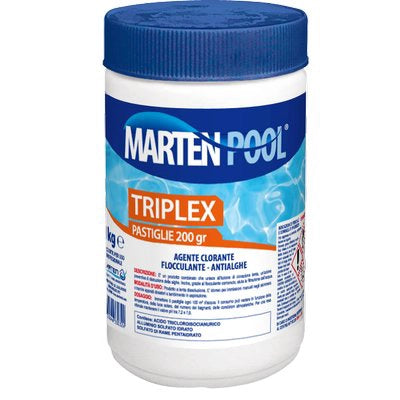 MULTIAZIONE X PISCINA PASTIGLIE MARTEN - KG 1=5XGR 200- 3 pezzi