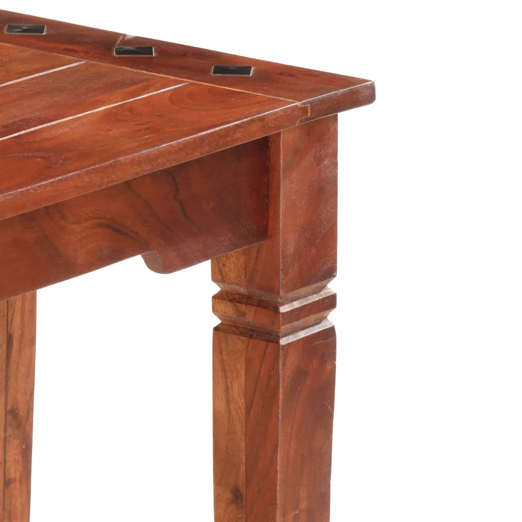 Panca 110 cm in Legno Massello di Acacia 286261