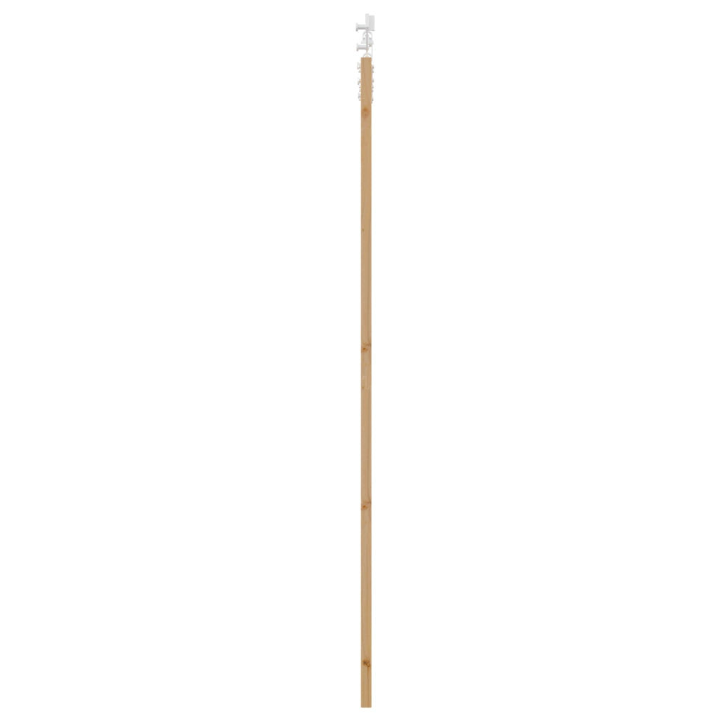 Set Porta Scorrevole  con Hardware 93x232 cm Legno di Pino Massello