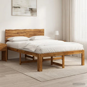 Letto matrimoniale con testiera ROSTOCK Naturale 120 x 190 cm 903402
