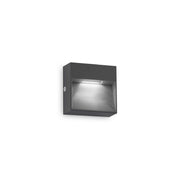 Lampada Da Parete Dedra Ap Big Antracite Ideal-Lux
