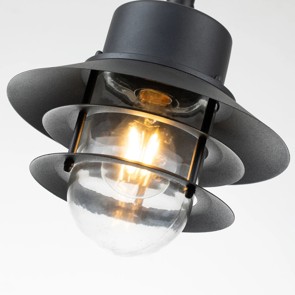 Lampada a sospensione esterna industriale E27 60W Copenhagen