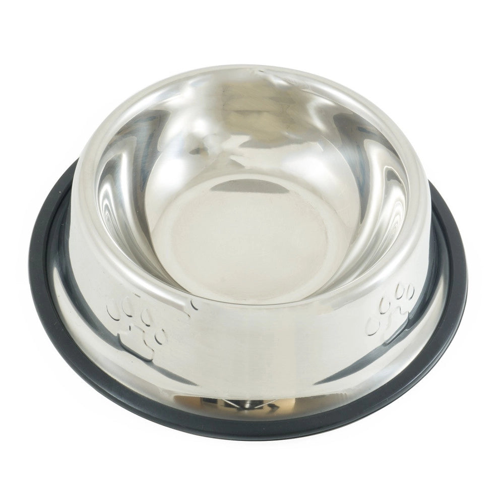Trade Shop - Ciotola Piccola 18cm Antiscivolo Cibo Acqua Cani E Gatti Animali Domestici -
