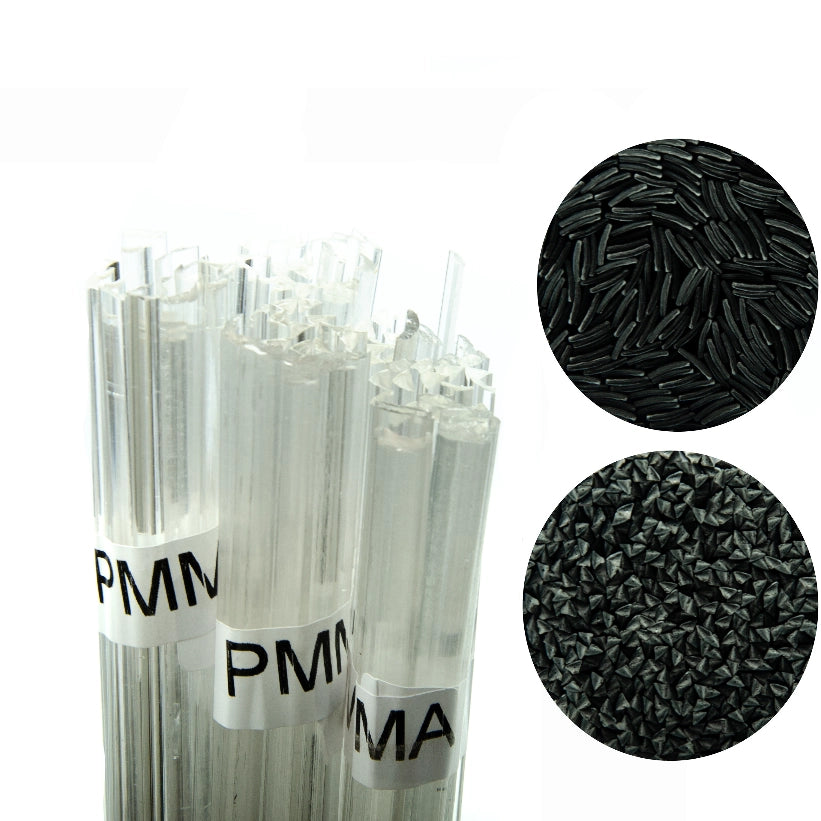 Stagno Saldatura per Saldatura Plastica PMMA Trasparente 100g – Granulato di Alta Qualità | Filo 42cm