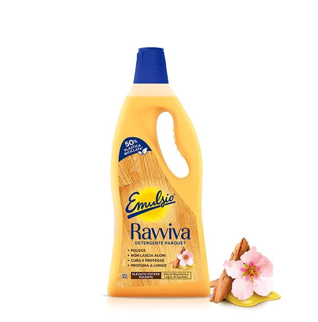 SET 3 EMULSIO PAVIMENTO LIQUIDO 1LT RAVVIVA PARQUET