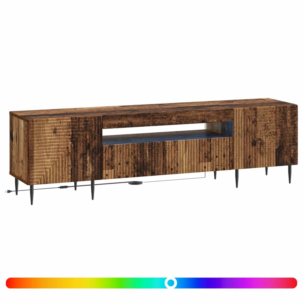 Mobile TV LED Legno antico Legno ingegnerizzato 896913